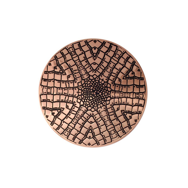 Rose Gold Croc Cap Set