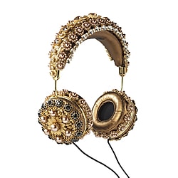 FRENDS Headphones, Dolce & Gabbana Bronze Leather Headphones
