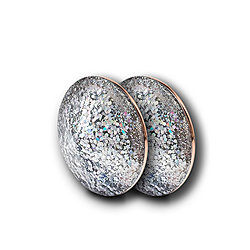 FRENDS Headphones, Glitterbomb Silver Layla Cap Set