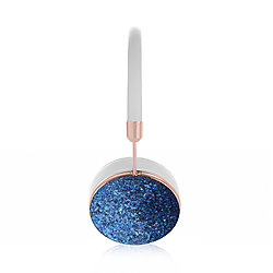 FRENDS Headphones, Glitterbomb Blue Taylor Rosegold Headphones